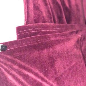 Velvet Red pants